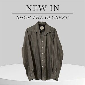 Joseph Abboud Gray Dress Shirt